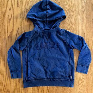 Boy's Sz 3T Lucky Brand Blue Light Weight Hoodie